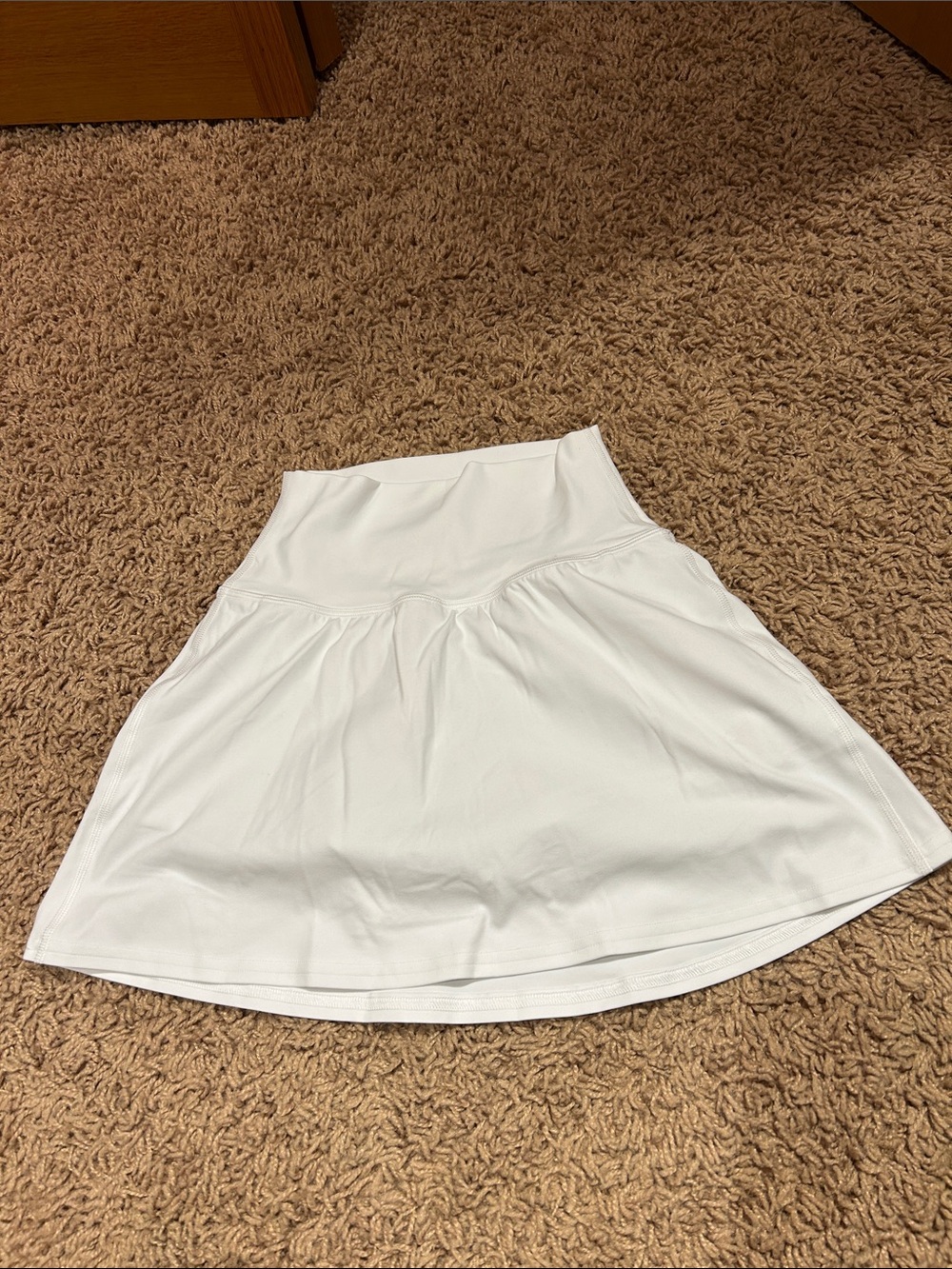 lululemon athletica White Circle Skater Skirt